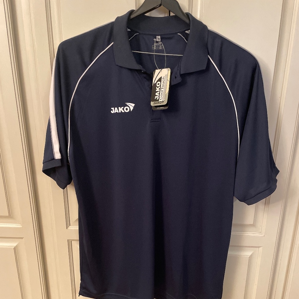 2XL Jako Cool Touch Polo Navy Men’s shirt